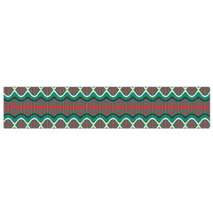 Ethnic Geometric Pattern Flano Scarf (small) by linceazul