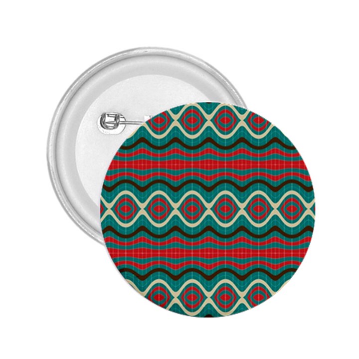 Ethnic Geometric Pattern 2.25  Buttons