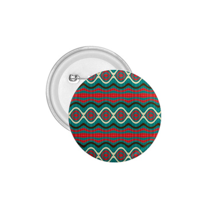 Ethnic Geometric Pattern 1.75  Buttons