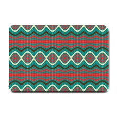 Ethnic Geometric Pattern Small Doormat  by linceazul