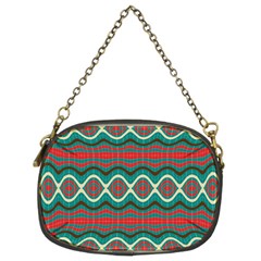 Ethnic Geometric Pattern Chain Purses (two Sides)  by linceazul