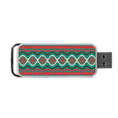 Ethnic Geometric Pattern Portable Usb Flash (two Sides) by linceazul