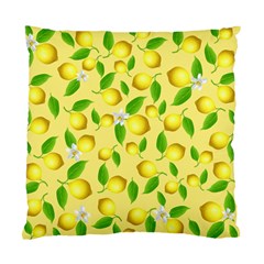 Lemon Pattern Standard Cushion Case (one Side) by Valentinaart