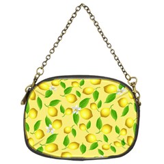 Lemon Pattern Chain Purses (two Sides)  by Valentinaart