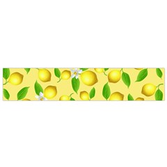 Lemon Pattern Flano Scarf (small) by Valentinaart