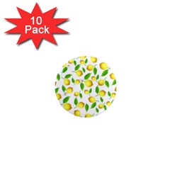 Lemon Pattern 1  Mini Magnet (10 Pack)  by Valentinaart