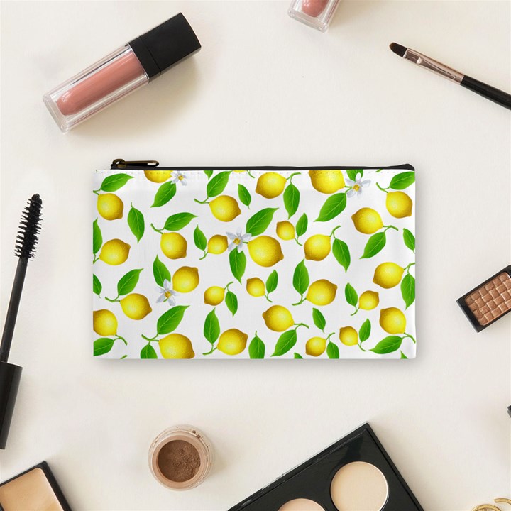 Lemon pattern Cosmetic Bag (Small) 