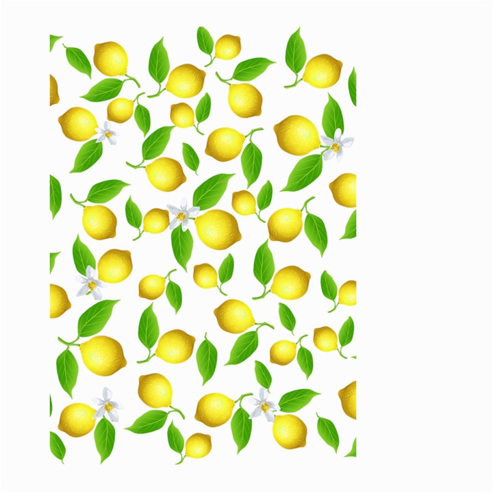 Lemon pattern Large Garden Flag (Two Sides)