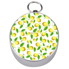 Lemon Pattern Silver Compasses by Valentinaart