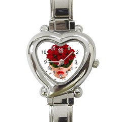 Beautiful Life Heart Italian Charm Watch by Valentinaart