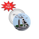 Great Dane 1.75  Buttons (10 pack) Front