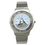 Great Dane Stainless Steel Watch Front