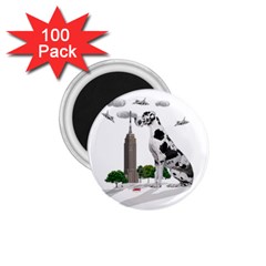 Great Dane 1 75  Magnets (100 Pack)  by Valentinaart