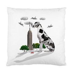 Great Dane Standard Cushion Case (two Sides) by Valentinaart