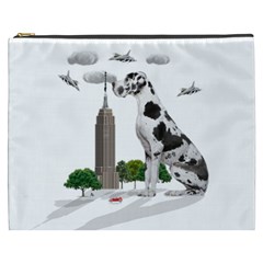 Great Dane Cosmetic Bag (xxxl)  by Valentinaart