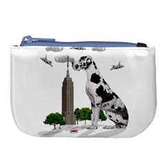 Great Dane Large Coin Purse by Valentinaart