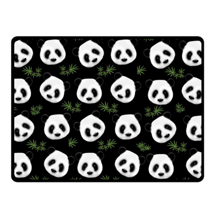 Panda pattern Fleece Blanket (Small)