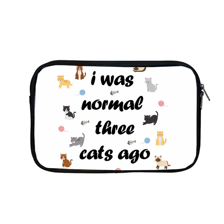 I was normal three cats ago Apple MacBook Pro 13  Zipper Case