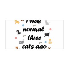 I Was Normal Three Cats Ago Yoga Headband by Valentinaart