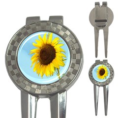 Sunflower 3-in-1 Golf Divots by Valentinaart