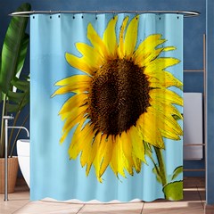 Sunflower Shower Curtain 60  X 72  (medium)  by Valentinaart