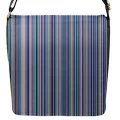 Lines Flap Messenger Bag (s) by Valentinaart