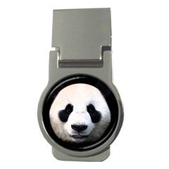 Panda Face Money Clips (round)  by Valentinaart