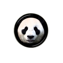 Panda Face Hat Clip Ball Marker by Valentinaart