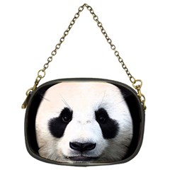 Panda Face Chain Purses (one Side)  by Valentinaart