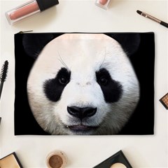 Panda Face Cosmetic Bag (xl) by Valentinaart