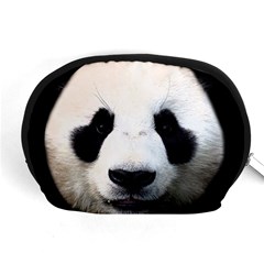 Panda Face Accessory Pouches (medium)  by Valentinaart