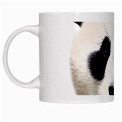 Panda Face White Mugs by Valentinaart