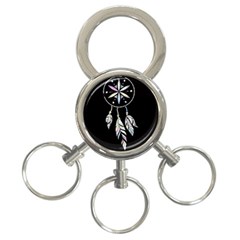 Dreamcatcher  3-ring Key Chains by Valentinaart