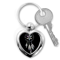 Dreamcatcher  Key Chains (heart)  by Valentinaart