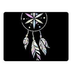 Dreamcatcher  Double Sided Fleece Blanket (small)  by Valentinaart