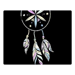 Dreamcatcher  Double Sided Flano Blanket (large)  by Valentinaart