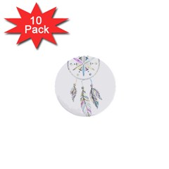 Dreamcatcher  1  Mini Buttons (10 Pack)  by Valentinaart