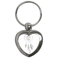 Dreamcatcher  Key Chains (heart)  by Valentinaart