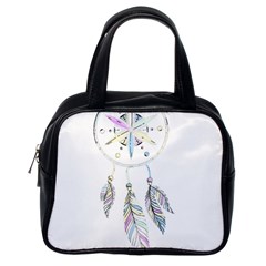 Dreamcatcher  Classic Handbags (one Side) by Valentinaart