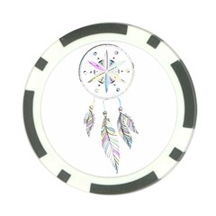 Dreamcatcher  Poker Chip Card Guard (10 Pack) by Valentinaart