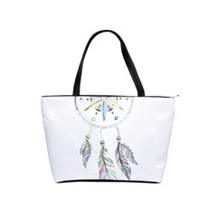 Dreamcatcher  Shoulder Handbags by Valentinaart