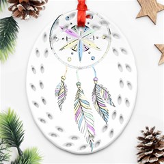 Dreamcatcher  Ornament (oval Filigree)