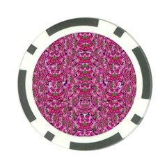 Fantasy Magnolia Tree In A Fantasy Landscape Poker Chip Card Guard (10 Pack) by pepitasart