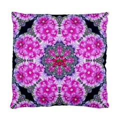 Fantasy Cherry Flower Mandala Pop Art Standard Cushion Case (two Sides) by pepitasart