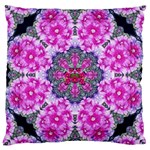 Fantasy Cherry Flower Mandala Pop Art Large Cushion Case (One Side) Front