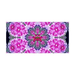 Fantasy Cherry Flower Mandala Pop Art Yoga Headband by pepitasart