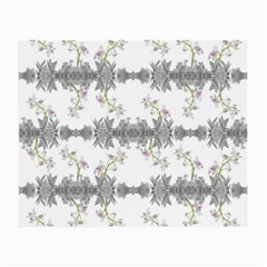 Floral Collage Pattern Small Glasses Cloth by dflcprints