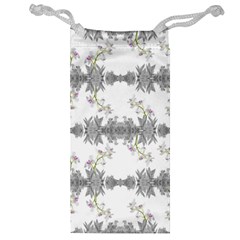 Floral Collage Pattern Jewelry Bag by dflcprints