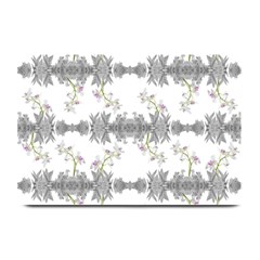 Floral Collage Pattern Plate Mats by dflcprints