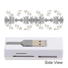 Floral Collage Pattern Memory Card Reader (stick)  by dflcprints